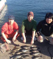 グレにカワハギと大漁です☆萩尾フカセ釣果