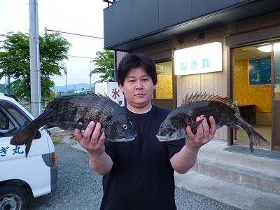 湯浅の磯 フカセでチヌ〜50.5cm