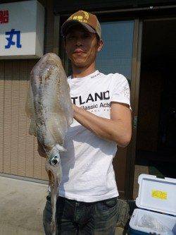 【春アオリ】湯浅の磯でヤエン釣り　↑2kg↑