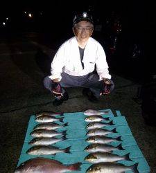 夜通し釣りにチャレンジ、かご釣りでイサキ・マダイ・ゴマサバ