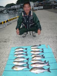 カゴつりでイサギ・グレ・チヌ　〜ヒラバエ他での釣果〜