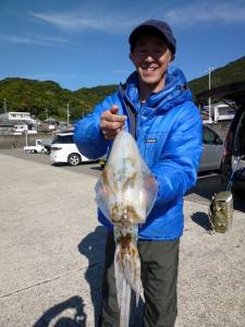 エギングでアオリイカ1kg☆神谷一文字にて☆