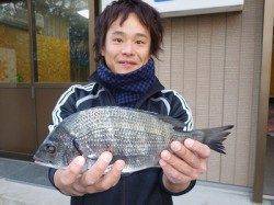 【23日】湯浅の磯でフカセ釣り〜チヌ36.5cm〜