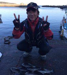 串本東部、40cmのオーバーのグレも釣れました！