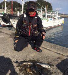 【10日】南紀出雲崎の磯グレ、昼から釣れました