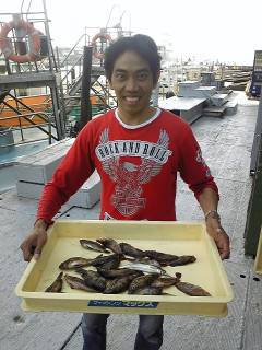 岸和田沖一文字の釣果〜ハネ57cmとガシラなど、探り釣りでメバルも