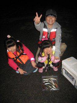 加太漁港　子供の日にファミリーでアジングを楽しむ☆