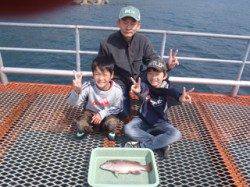 須磨海釣り公園　投げ釣りで40cmのコブダイ
