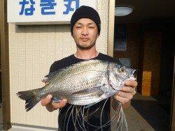 【3日】湯浅の磯でフカセ釣り　チヌ釣果
