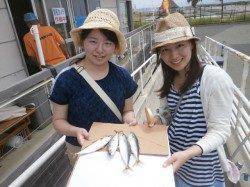 大阪南港魚つり園、サビキでアジ・サバ　他タコも