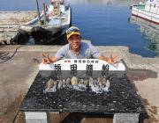 黒島の磯　エギングとヤエン釣りでアオリイカの釣果あります