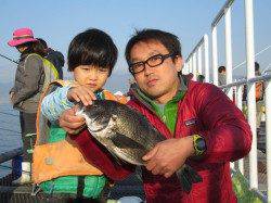 尼崎市魚つり公園　ウキ釣りでセイゴ17尾の釣果の方も