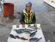 黒島の筏でマダイ　鷹島のカンドリでウマヅラ・グレの釣果