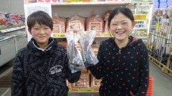 お子様釣果　田辺元島堤防にてヤエン釣り