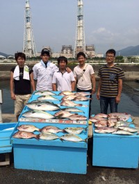 和歌山マリーナシティ海洋釣り堀　大漁でした！