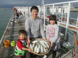 尼崎市魚つり公園　魚種多彩に楽しめます