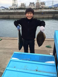 和歌山マリーナシティ海洋釣り堀　ブリ、メジロ、ヒラメ！
