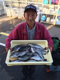 和歌山マリーナシティ海釣り公園 紀州釣りでチヌ・グレ、サビキも好調
