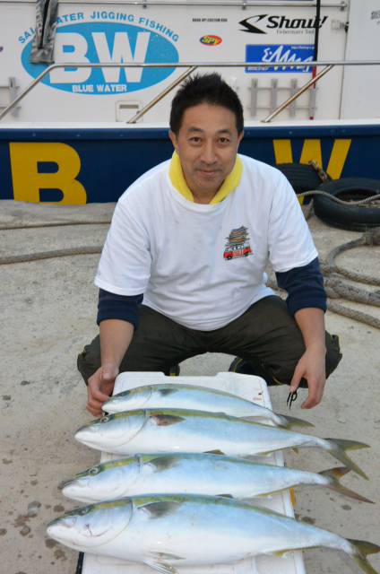 ジギング船 BLUEWATER 釣果