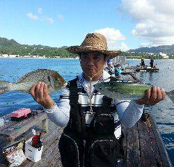 本部釣りイカダ 釣果