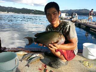 本部釣りイカダ 釣果