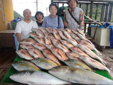 カタタのつり堀 釣果