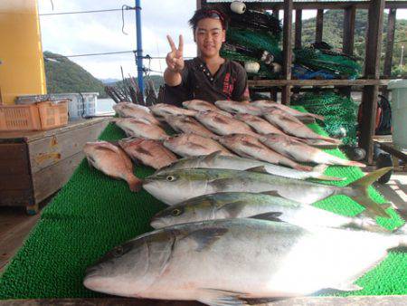 カタタのつり堀 釣果