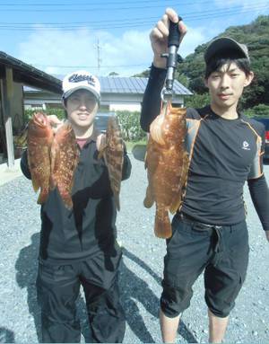 新留渡船 釣果