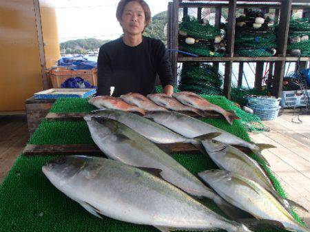 カタタのつり堀 釣果