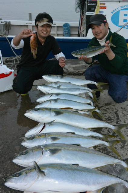 ジギング船 BLUEWATER 釣果