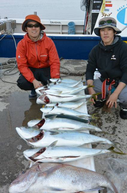 ジギング船 BLUEWATER 釣果