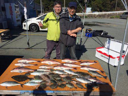 フィッシングパーク錦 釣果