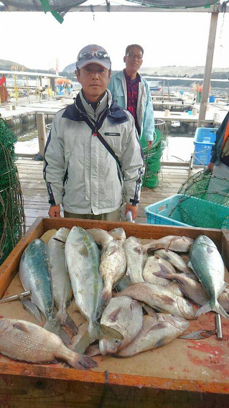 海の釣堀 海恵 釣果