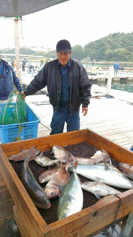 海の釣堀 海恵 釣果