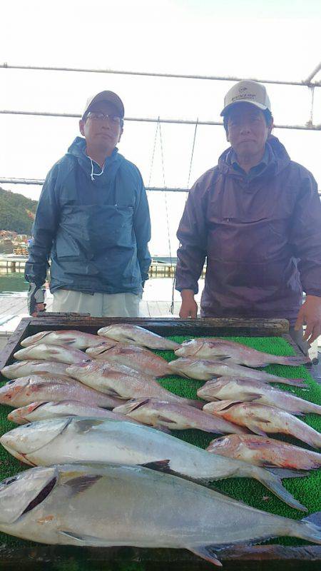 海の釣堀 海恵 釣果