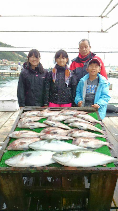 海の釣堀 海恵 釣果