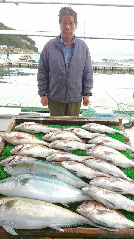 海の釣堀 海恵 釣果