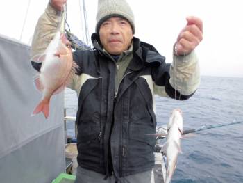 鯛紅丸 釣果