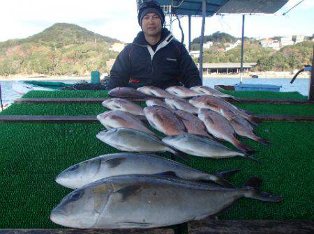 カタタのつり堀 釣果