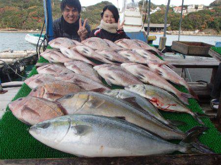 カタタのつり堀 釣果