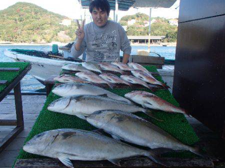 カタタのつり堀 釣果