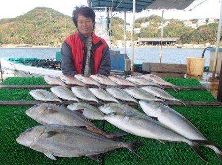 カタタのつり堀 釣果