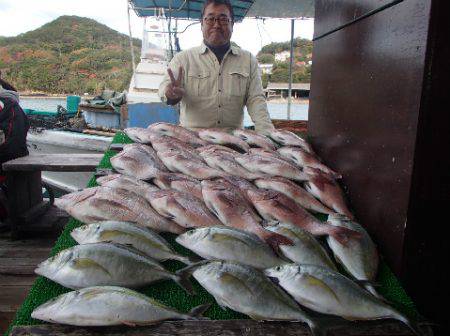 カタタのつり堀 釣果