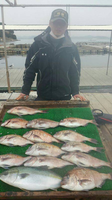 海の釣堀 海恵 釣果