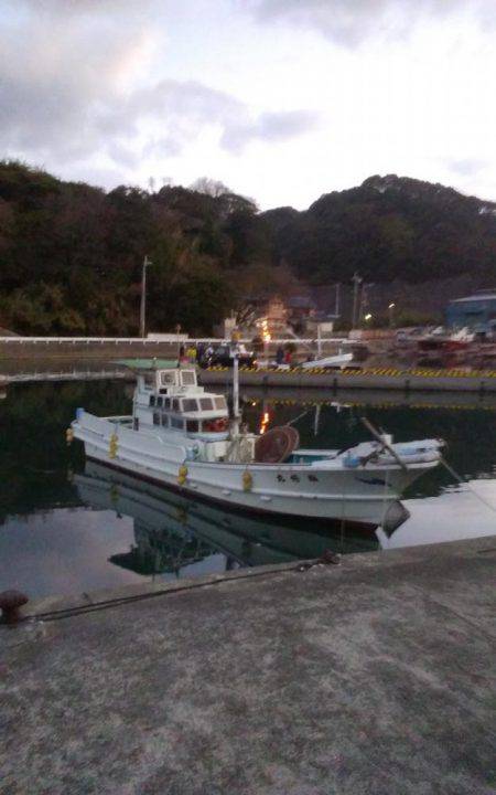 中紀、海上釣り堀湯浅にて初釣り