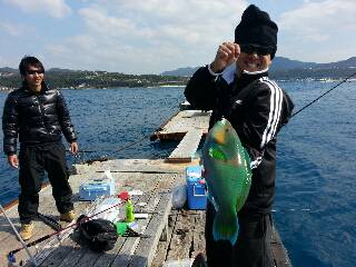 本部釣りイカダ 釣果