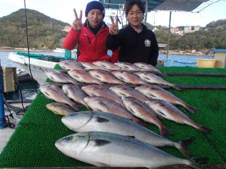 カタタのつり堀 釣果