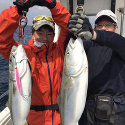 EBISUさんで親子揃って鰤ゲット