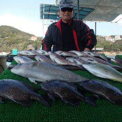 カタタのつり堀 釣果