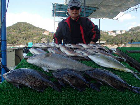 カタタのつり堀 釣果